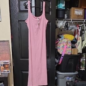 PINK Victoria's Secret Light Pink Maxi Dress